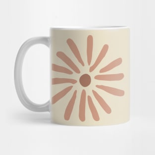 Minimalist Abstract Cute Minimal Flower Cute Minimal  design Mug